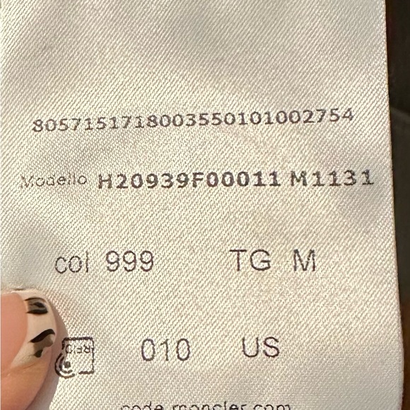 Moncler Collo Alto Tricot T-Neck Sweater Size M - NWT & Authenticated - Picture 15 of 15